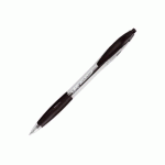 LOT DE 2 - STYLO BILLE BIC ATLANTIS CLASSIC RÉTRACTABLE POINTE 0,7 MM - ÉCRITURE MOYENNE NOIR