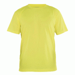 T-SHIRT TECHNIQUE ANTI-UV JAUNE FLUORESCENT TAILLE 4XL - MANUTAN COLLECTIVITÉS