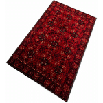 WELLHOME - TAPIS SALON EN POLYESTER THEMODERN ROUGE - 60X100CM - ROUGE