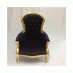 FAUTEUIL NOIR