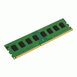 KINGSTON - DDR3L - MODULE - 8 GO - DIMM 240 BROCHES - 1600 MHZ / PC3L-12800 - MÉMOIRE SANS TAMPON