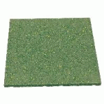LOT DE 4 DALLES AMORTISSANTES 0,5 X 0,5 M ÉPAISSEUR 55 MM VERT - MANUTAN COLLECTIVITÉS