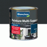 PEINTURE MULTI-SUPPORTS APPLICATION EXTÉRIEUR GRIS ANTHRACITE RAL 7016 0,5L BLANCHON