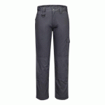 PORTWEST CD884 PANTALON DE TRAVAIL SUPER GRIS MÉTAL - TAILLE 48 - STANDARD