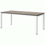 TABLE MALIBU 180X80 T5 SOUDÉ ST ANTIB CHÊNE 1146/NO BLC 9016