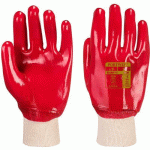 GANTS DE MANUTENTION PVC POIGNET TRICOT A400 10 - PORTWEST