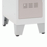 JEU DE 4 PIEDS POUR VESTIAIRES MONOBLOC COLOR