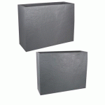 LOT MURETS LOFT VOLCANIA GRIS GALET 46L ET 63L EDA PLASTIQUES