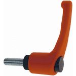POIGNÉE DÉBRAYABLE ORANGE MALE M6X30MM