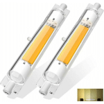 2 PIÈCES R7S LED 118MM DIMMABLE 20W BLANC NATUREL 4500K SANS SCINTILLEMENT, LINÉAIRE AMPOULE LED R7S 118MM REMPLACER LAMPE HALOGÈNE A