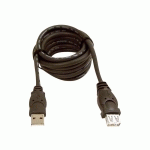 BELKIN 10FT USB A/A 2.0 EXTENSION CABLE, M/F, 480MP - RALLONGE DE CÂBLE USB - USB POUR USB - 3 M