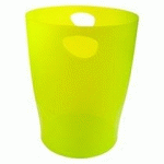CORBEILLE À PAPIER ECOBIN EXACOMPTA VERT ANIS