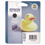 EPSON CARTOUCHE D'ENCRE CANARD T0551 N (C13T05514010) - COULEUR: NOIR