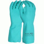 GANTS DE MANUTENTION PROTECTIONS CHIMIQUES DOUBLÉS COTON - BLEU - TAILLE 11