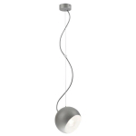 LAMKUR LIGHTING - LAMKUR INEZ PLAFONNIER DOME SUSPENSION ARGENT, 1X E27