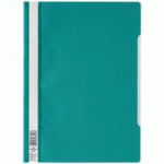 LOT DE 50 - CHEMISE À LAMELLE, A4, EN PP, VERT FONCÉ