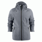 PRINTER ESSENTIALS KARTING VESTE SOFTSHELL HOMMES GRIS ACIER - TAILLE XL