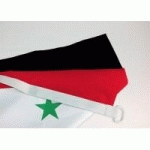 DRAPEAU SYRIE : DIMENSIONS - 40 X 60 CM