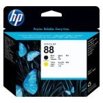 HEWLETT PACKARD 88 N, 88 J (C9381A) TÊTE D'IMPRESSION (NOIR, JAUNE)