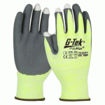 LOT DE 12 - GANT ANTICOUPURES G-TEK POLYKOR® JAUGE 15 - 2 DOIGTS ET POUCE SANS COUTURE - CUT B - TAILLE 9 - LA PAIRE