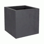 POT CARRÉ BASALT'UP - 21 L - GRIS ANTHRACITE EDA PLASTIQUES