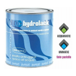 POZZI-COLOURS - POZZI HYDROLACK 0,750 ML A MAIL BLANC ANTIROUILLE A BASE D&39EAU POUR RADIATEURS A BOIS ET MURAUX