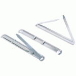 RELIEUR À LAMELLE, 2 TROUS, EN ACIER - LOT DE 8