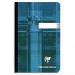 CLAIREFONTAINE CARNET RELIURE BROCHURE 11X17 CM 192 PAGES PETITS CARREAUX PAPIER 90G