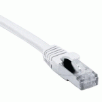 CORDON RJ45 CATÉGORIE 6A F/UTP LSOH SNAGLESS BLANC - 20 M