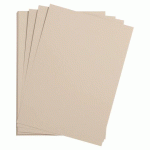 LOT DE 5 - ETIVAL COLOR PAQUET 5F A4 160G - GRIS CLAIR