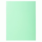 LOT DE 5 - PAQUET 100 CHEMISES SUPER 160 - 24X32CM - VERT CLAIR