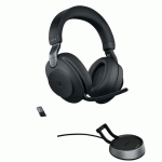 MICRO-CASQUE FILAIRE EVOLVE2 85 DUO MS USB-A LINK 380A +BASE - JABRA