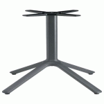 PIED DE TABLE NEMO FIXE HAUTEUR 50 CM - PEINT ANTHRACITE - S-CAB