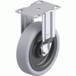 BLICKLE - ROULETTE FIXE Ø 125MM BANDAGE CAOUTCHOUC SBR 120KG - BKPA-VPA 126K