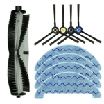 TLILY - BROSSE PRINCIPALE REMPLACEMENT DE CHIFFON DE VADROUILLE À BROSSE LATÉRALE POUR A7/A9S/X785/X750/X800 KIT DE PIÈCES DE RECHANGE POUR