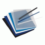 KIT DE 20 RELIURES FELLOWES COULEURS ASSORTIES