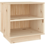 TABLES DE CHEVET 2 PCS 40X34X40 CM BOIS DE PIN SOLIDE