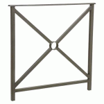 BARRIÈRE HÉRITAGE SIMPLE CROIX 80 CM - GRIS PROCITY - PROCITY