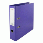 CLASSEUR À LEVIER CARTONNÉ BRUNEAU A4 MAXI - DOS 7,2 CM VIOLET