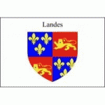 DRAPEAU LANDES : DIMENSIONS - 100 X 150 CM