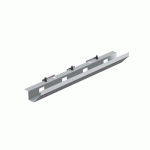 GOULOTTE PASSE-CÂBLES FIXE AVEC BUTÉE - BUREAU EASY STEELFORCE - ARGENT HETTICH