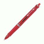 LOT DE 2 - STYLO BILLE PILOT ACROBALL BEGREEN RÉTRACTABLE POINTE MOYENNE - ÉCRITURE MOYENNE ROUGE