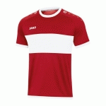 MAILLOT DE FOOT MANCHES COURTES - JAKO - BOCA ROUGE/BLANC