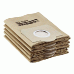 SACS POUR ASPIRATEUR KÄRCHER WD3, WD3300 - LOT DE 5