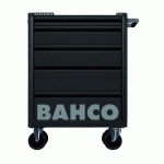 BAHCO - SERVANTE STORAGE HUB E72 26 AVEC 5 TIROIRS NOIR CHARGE 600 KG 952 X 510 X 782 MM - 1472K5BLACK