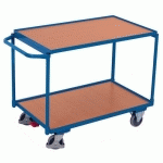 SERVANTE À 2 PLATEAUX BOIS - 985X590MM 250KG - VARIOFIT