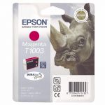 EPSON CARTOUCHE D'ENCRE RHINOCÉROS T1003 M (C13T10034010) - DURABRITE ULTRA - COULEUR: MAGENTA