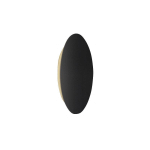 ESCALE BLADE APPLIQUE MURALE LED NOIR MAT Ø 34 CM