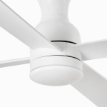 FARO BARCELONA VENTILATEUR DE PLAFOND FRASER M LAMPE LED DC BLANC