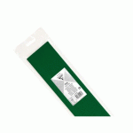LOT DE 10 - PAPIER CRÉPON, SACHET DE 1 FEUILLE PLIÉE 75% AU FORMAT 2,50X0,50M - VERT EMPIRE
